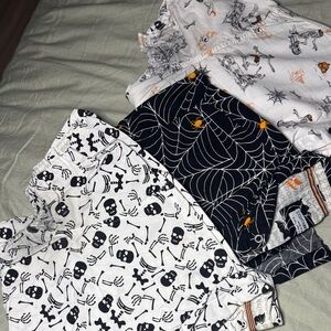 Halloween Themed Casual Button Down Shirts